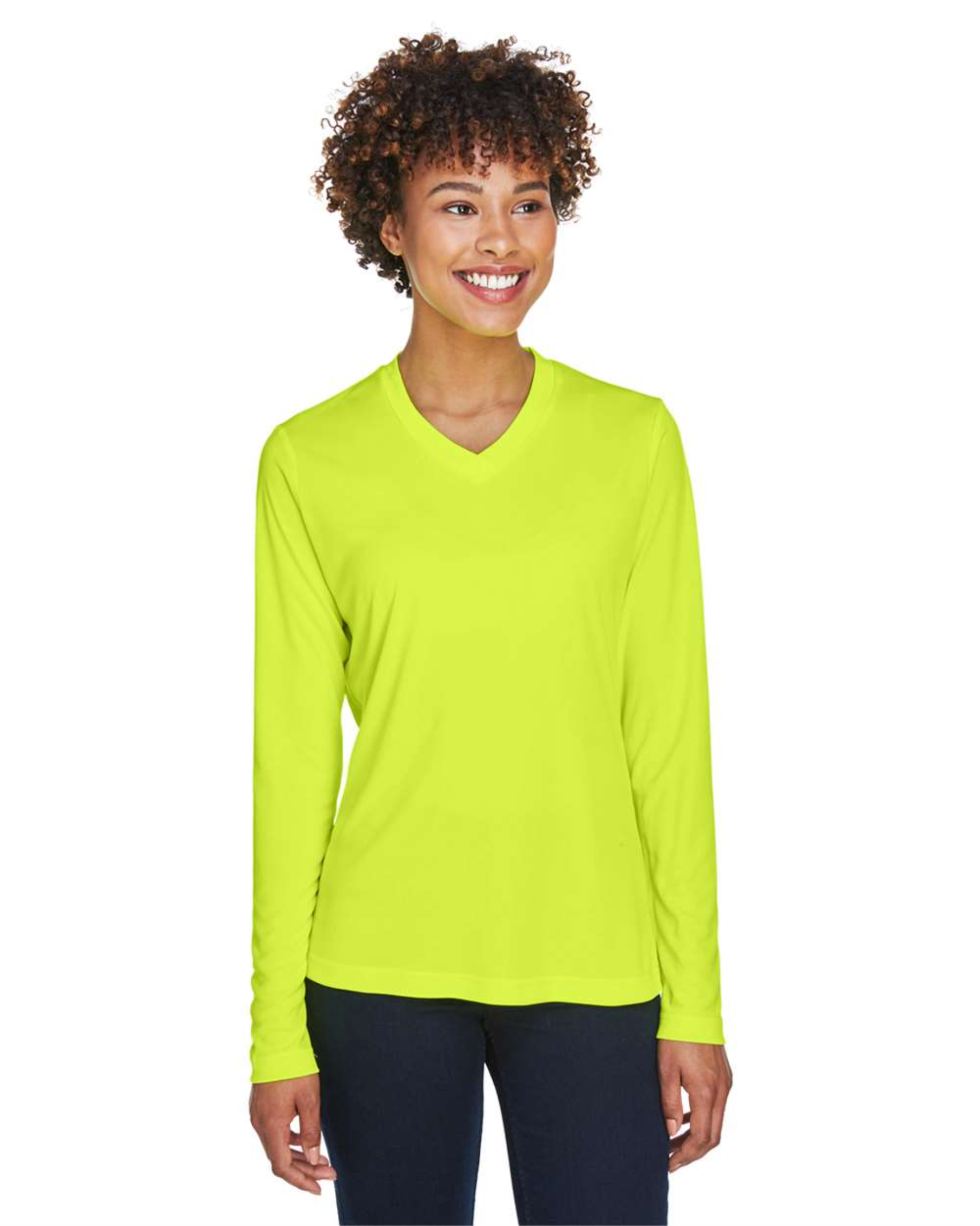 Zone Performance Ladies' Long Sleeve T-Shirt ─ Team 365 TT11WL
