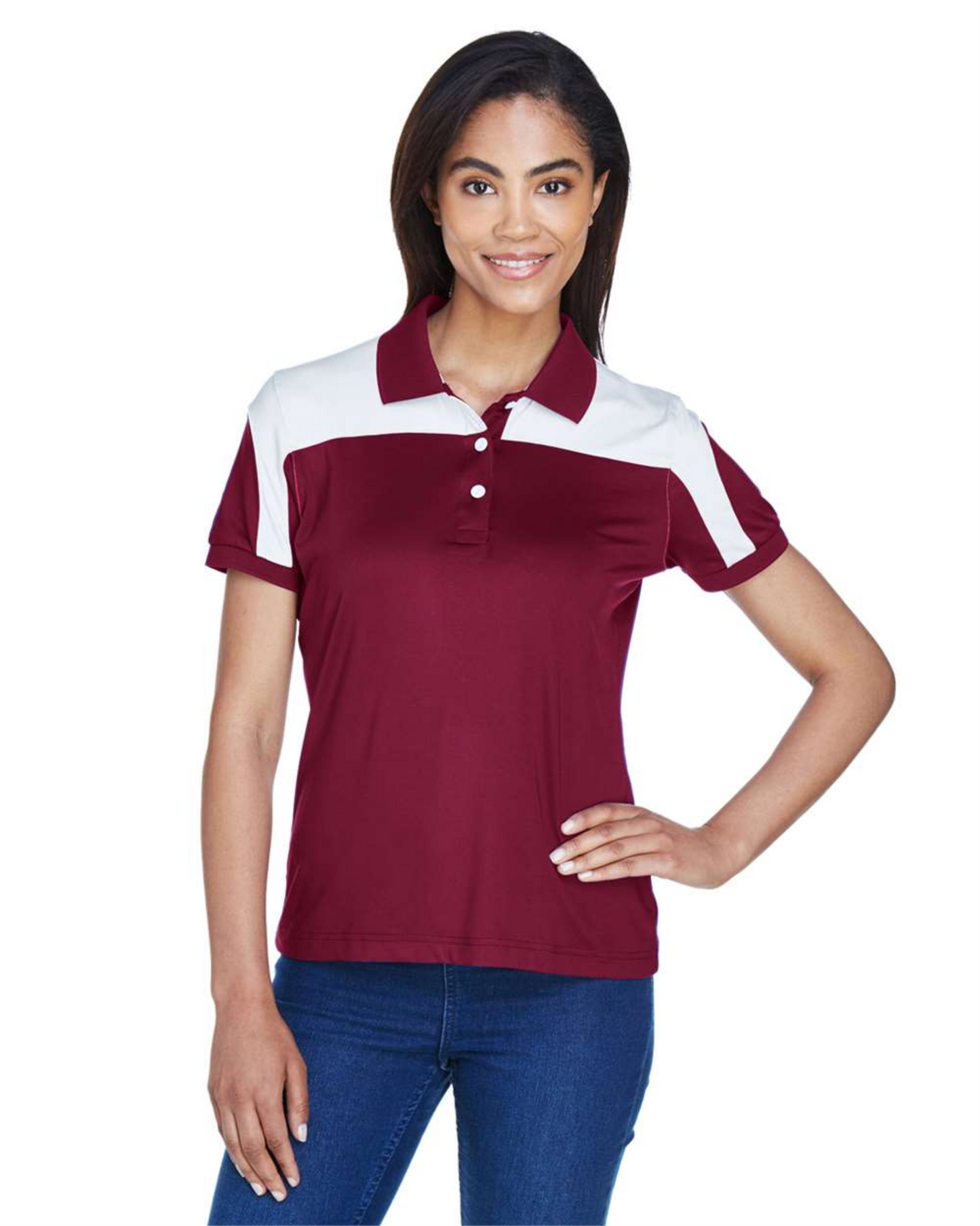 Ladies' Victor Performance Polo ─ Team 365 - TT22W