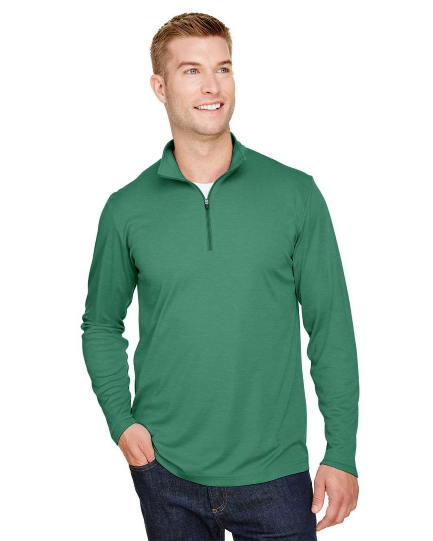Zone Sonic Heather Performance Quarter-Zip Pullover ─ Team 365 - TT31H