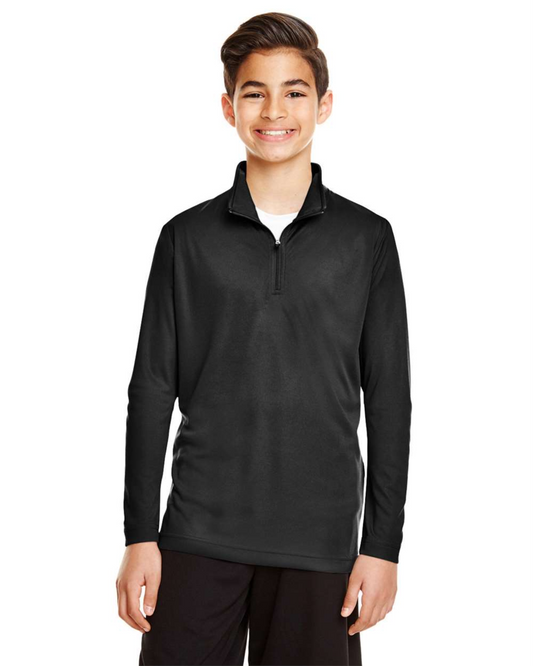 Youth Zone Performance Quarter-Zip Pullover ─ Team 365 - TT31Y