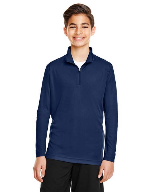 Youth Zone Performance Quarter-Zip Pullover ─ Team 365 - TT31Y