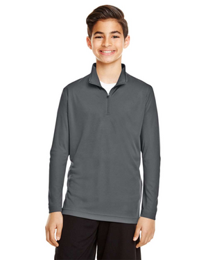 Youth Zone Performance Quarter-Zip Pullover ─ Team 365 TT31Y