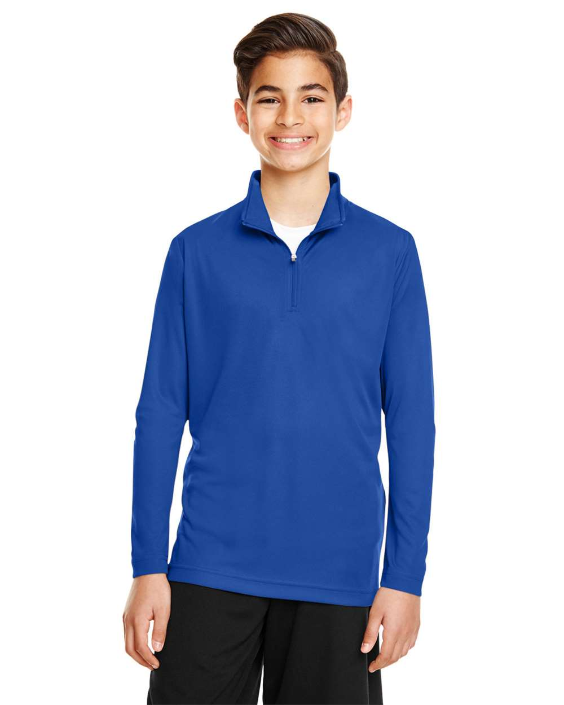 Youth Zone Performance Quarter-Zip Pullover ─ Team 365 TT31Y