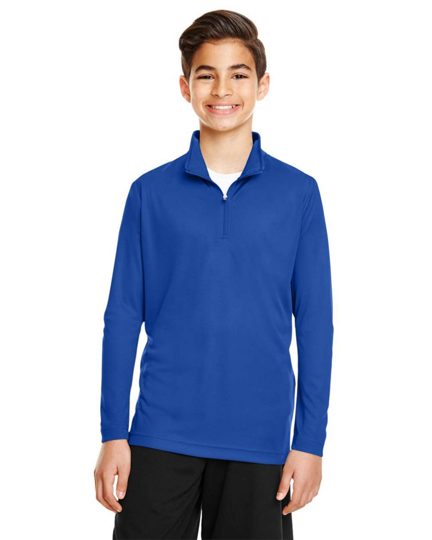Youth Zone Performance Quarter-Zip Pullover ─ Team 365 - TT31Y
