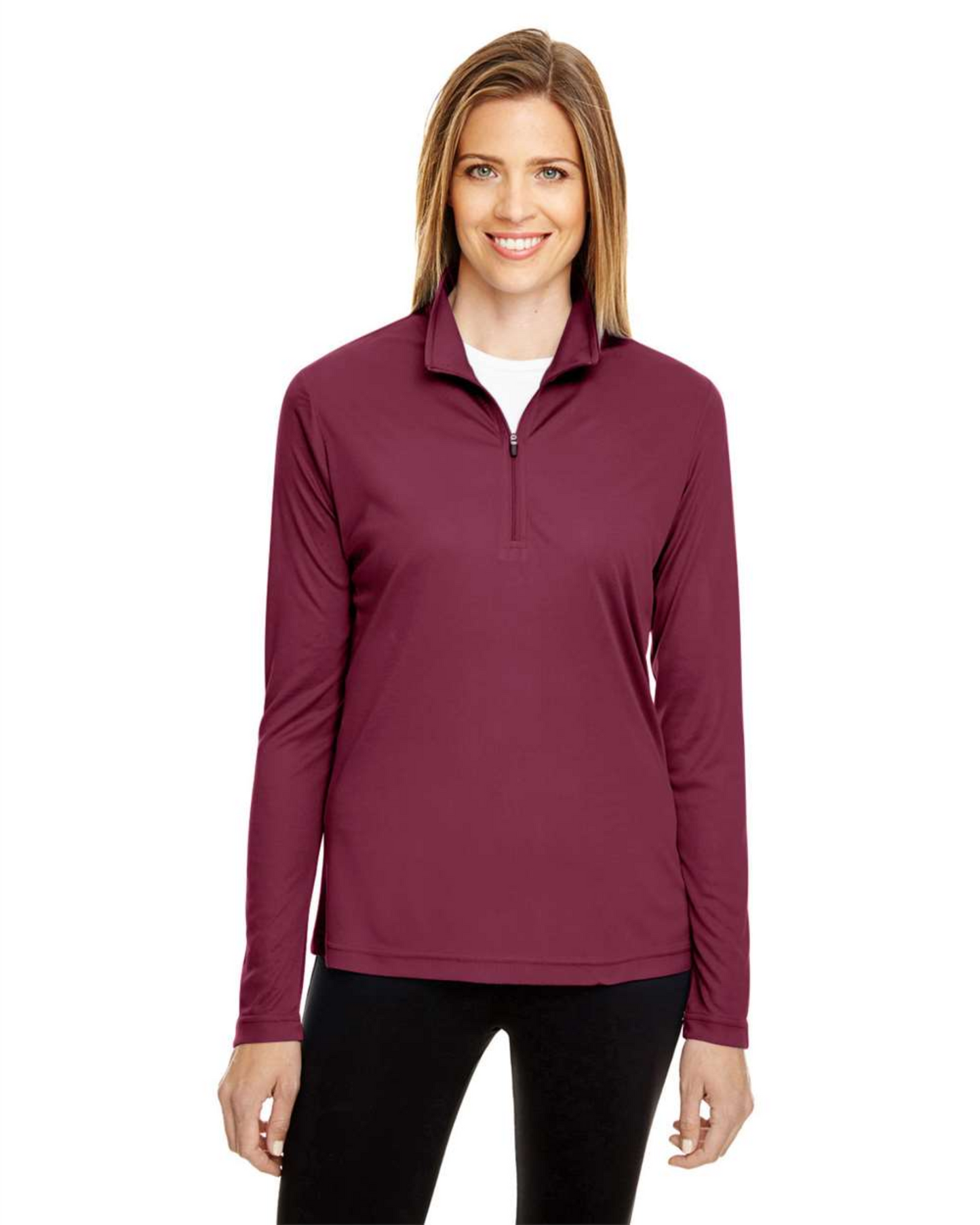Ladies' Zone Performance Quarter-Zip Pullover ─ Team 365  TT31W