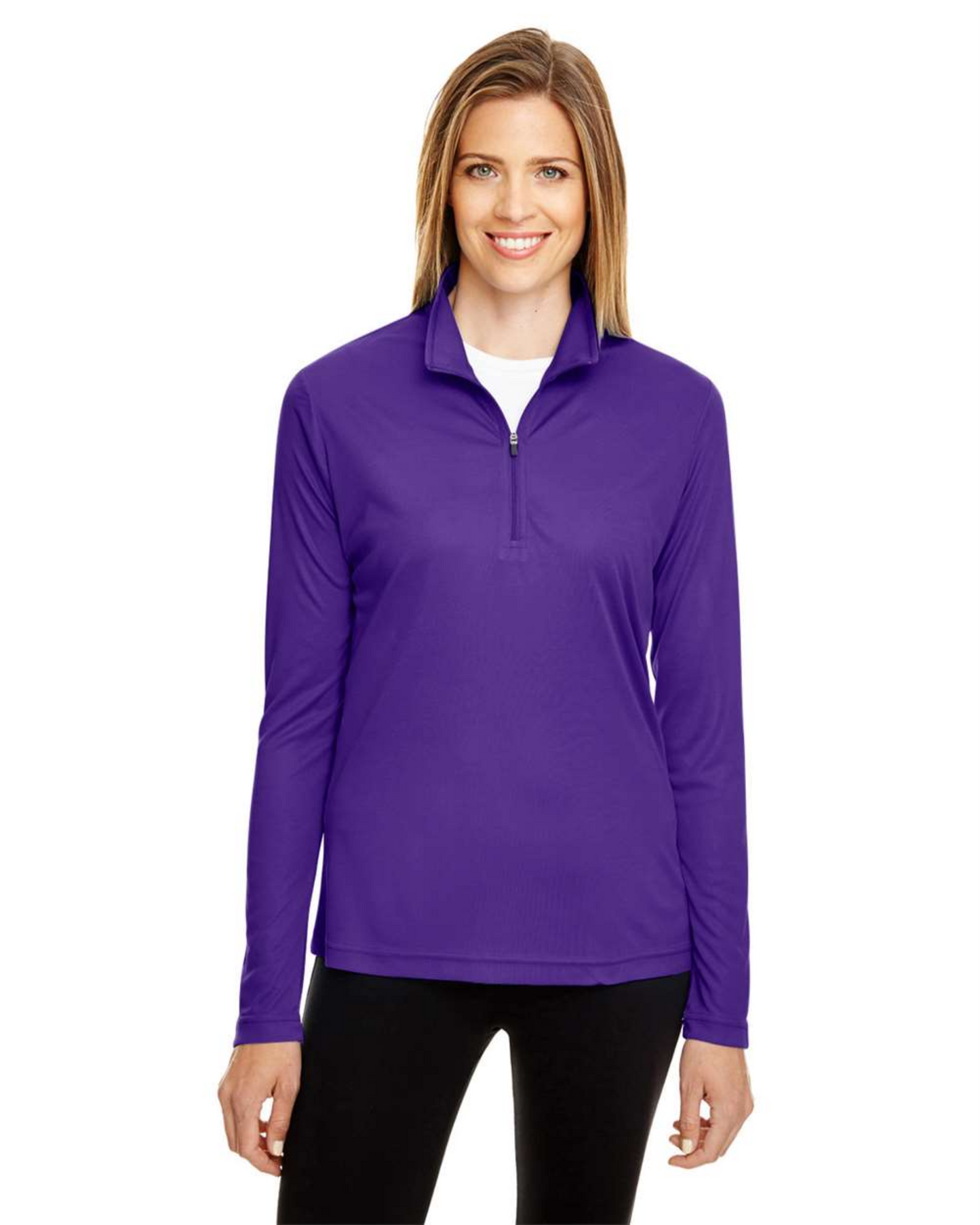 Ladies' Zone Performance Quarter-Zip Pullover ─ Team 365  TT31W