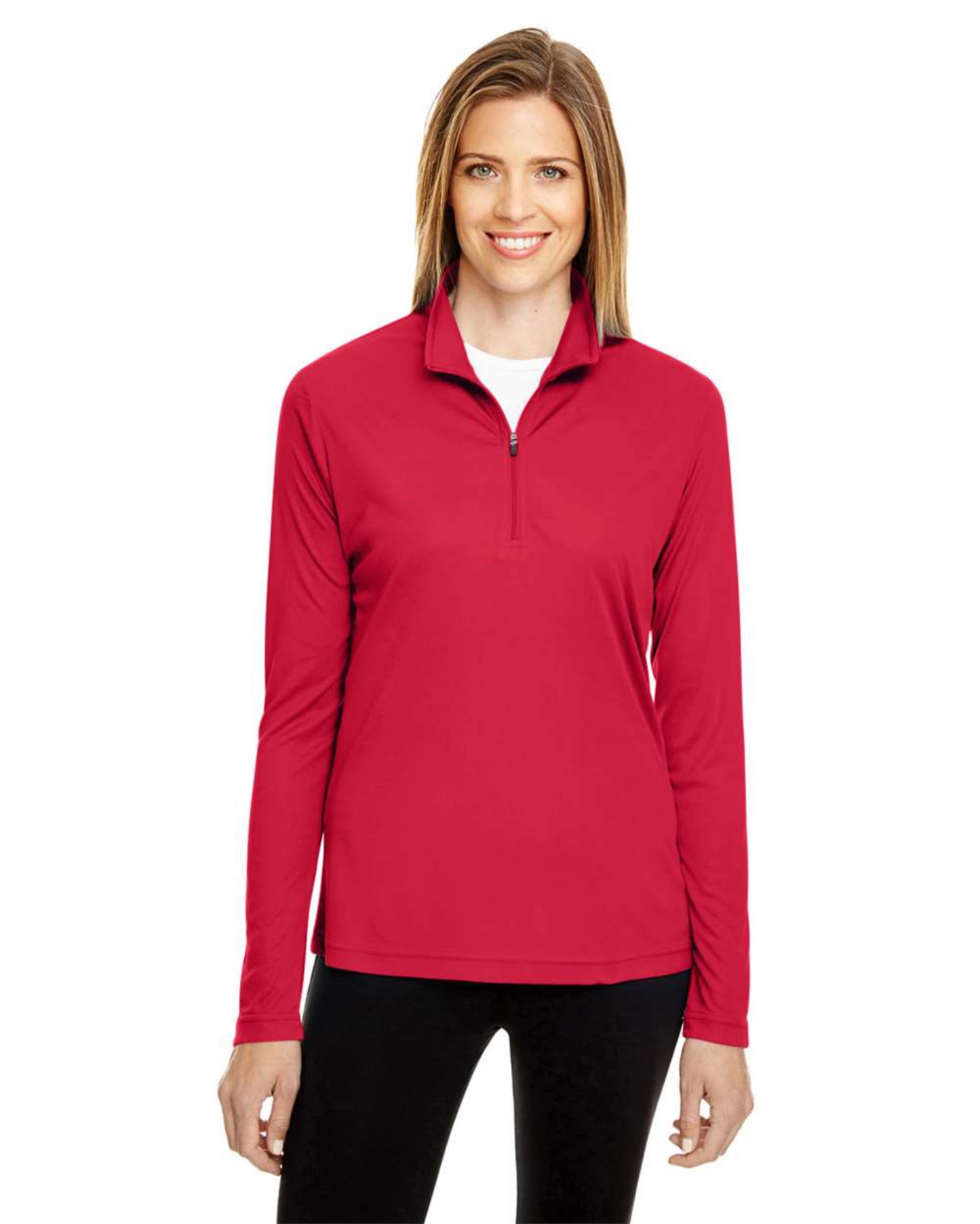 Ladies' Zone Performance Quarter-Zip Pullover ─ Team 365  TT31W