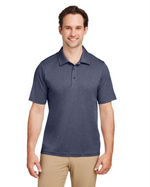 Zone Sonic Heather Performance Polo ─ Team 365 TT51H