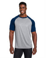 Zone Colorblock Raglan T-Shirt ─ Team 365  TT62