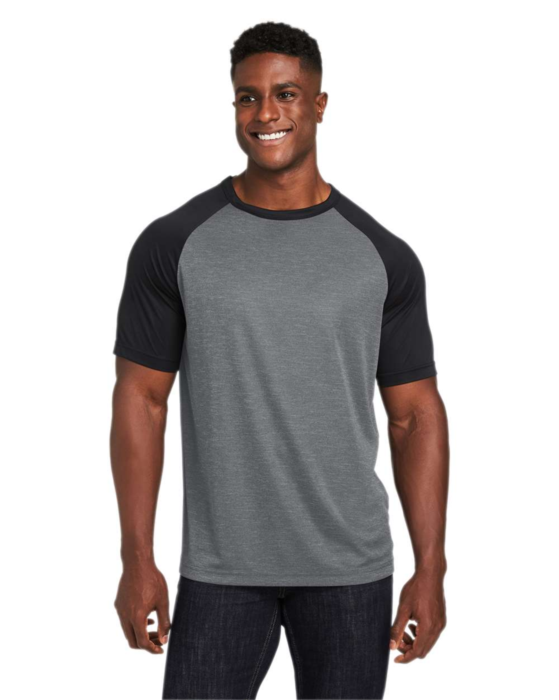 Zone Colorblock Raglan T-Shirt ─ Team 365  TT62