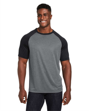 Zone Colorblock Raglan T-Shirt ─ Team 365  TT62