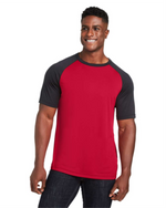 Zone Colorblock Raglan T-Shirt ─ Team 365  TT62