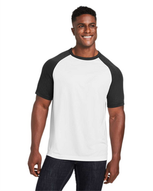 Zone Colorblock Raglan T-Shirt ─ Team 365  TT62