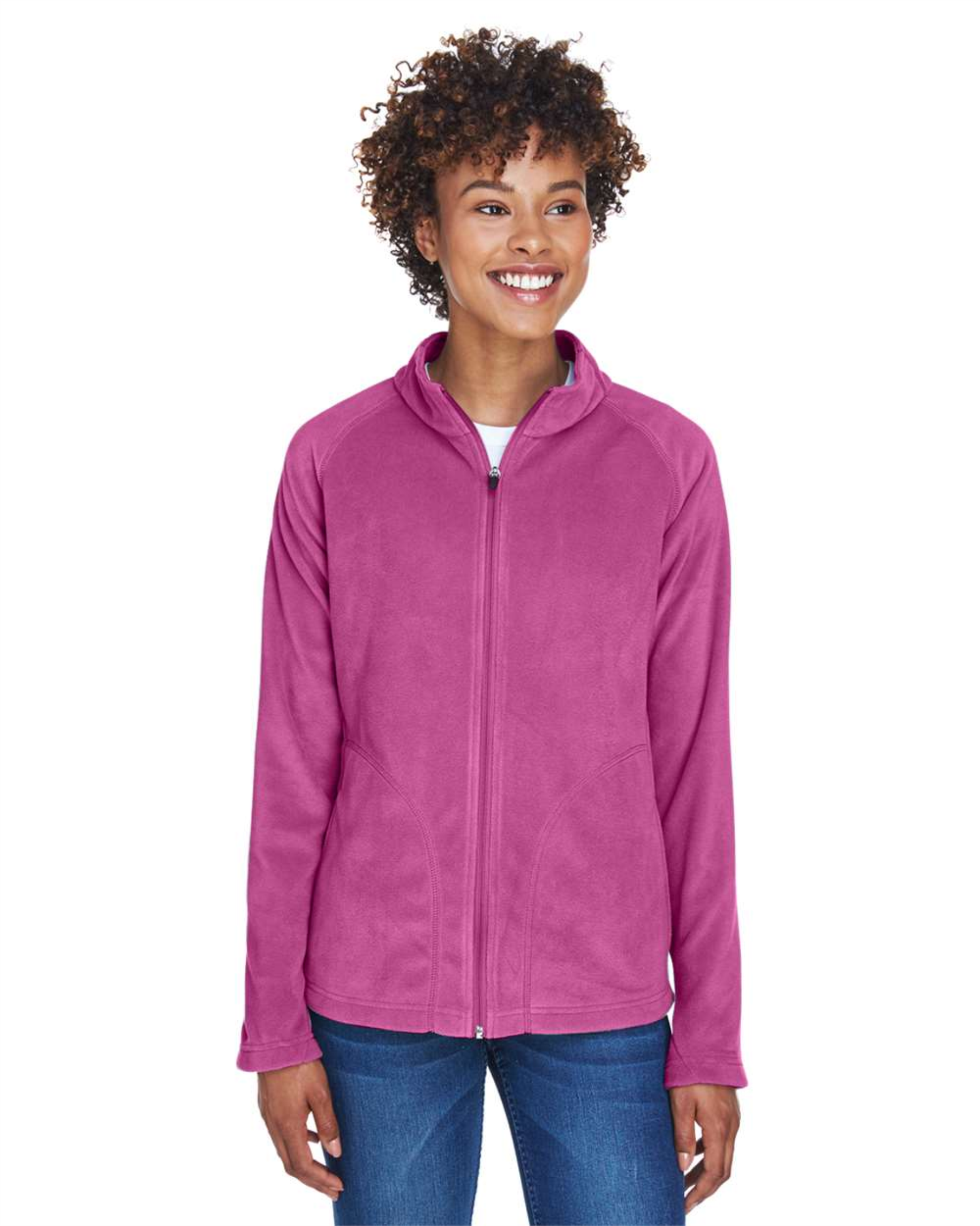 Ladies' Campus Microfleece Jacket ─ Team 365 TT90W