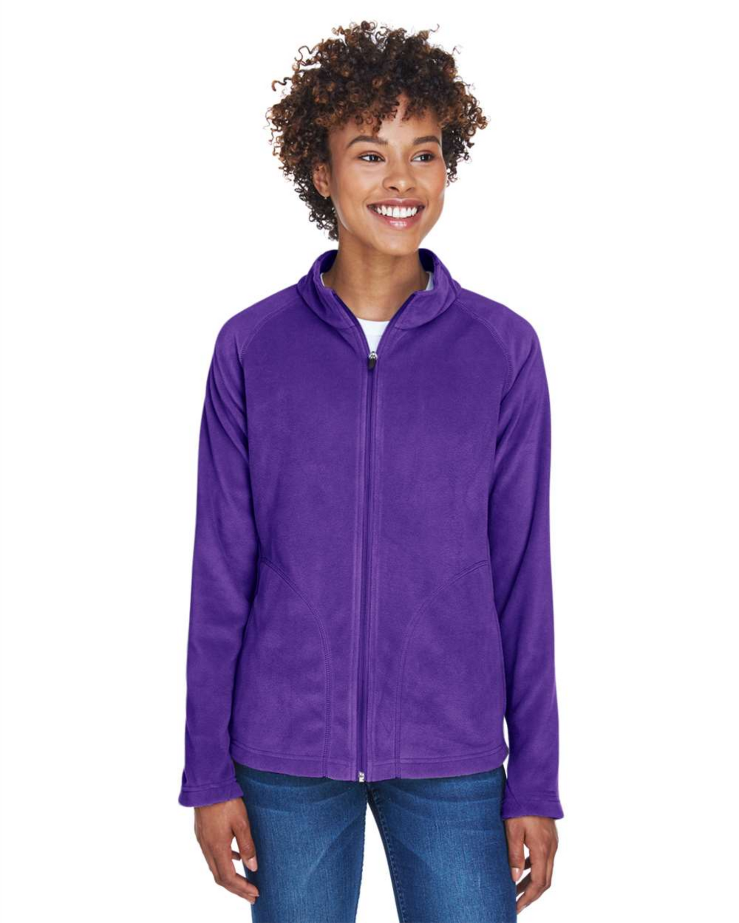 Ladies' Campus Microfleece Jacket ─ Team 365 ─ TT90W