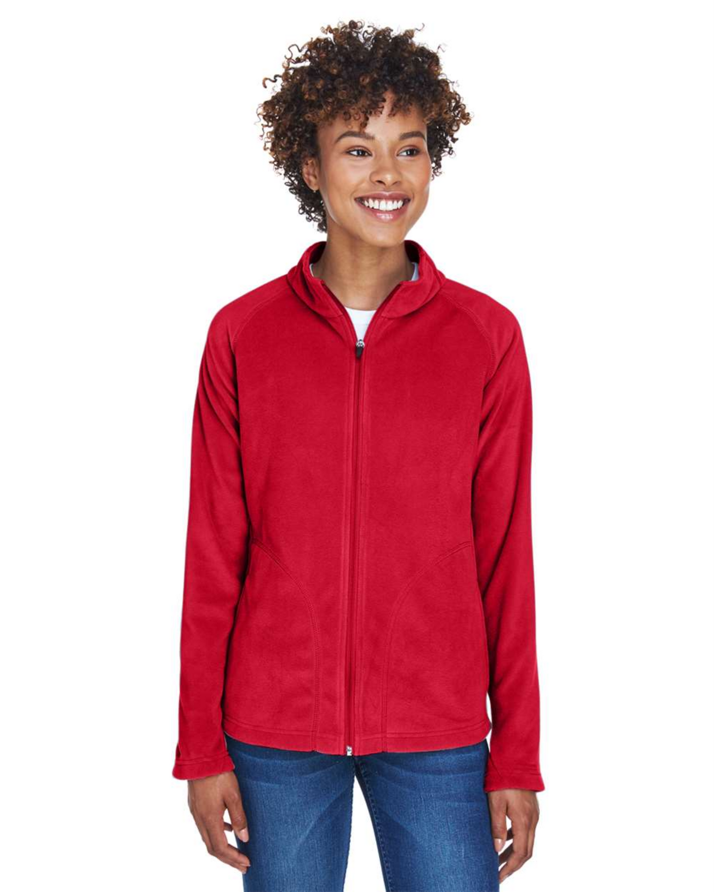 Ladies' Campus Microfleece Jacket ─ Team 365 ─ TT90W