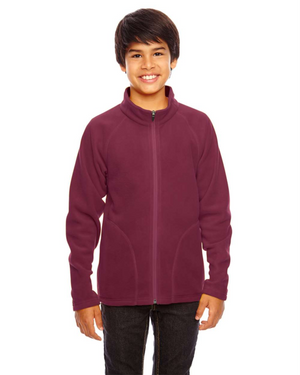 Youth Campus Microfleece Jacket ─ Team 365 TT90Y
