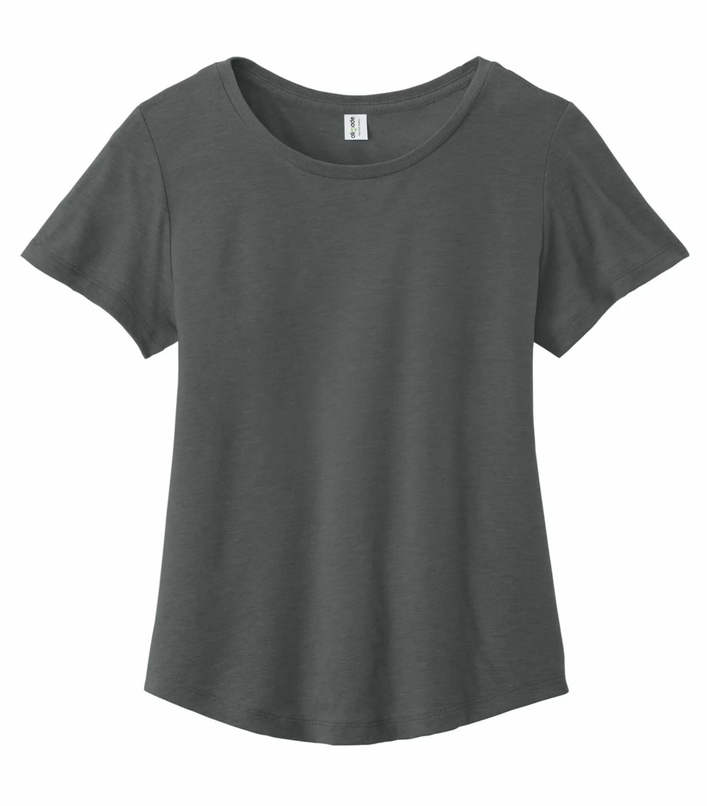 Ladies' Relaxed Organic Cotton Scoop Neck Tee - Allmade collection