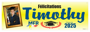 The ’Timothy’ Banner - 2’ x 6’
