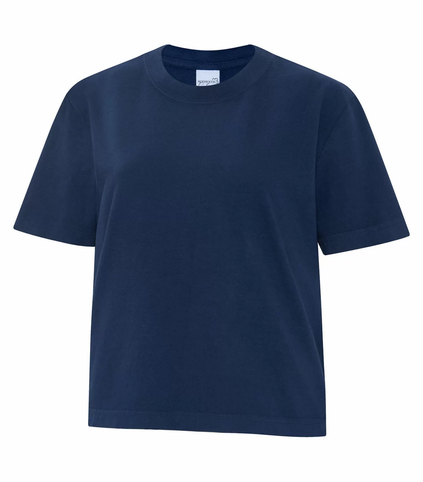 Garment-Dyed Heavyweight Ladies' Boxy Tee - ATC Authentic Colours