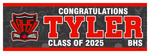 The ’Tyler’ Banner - 2’ x 6’