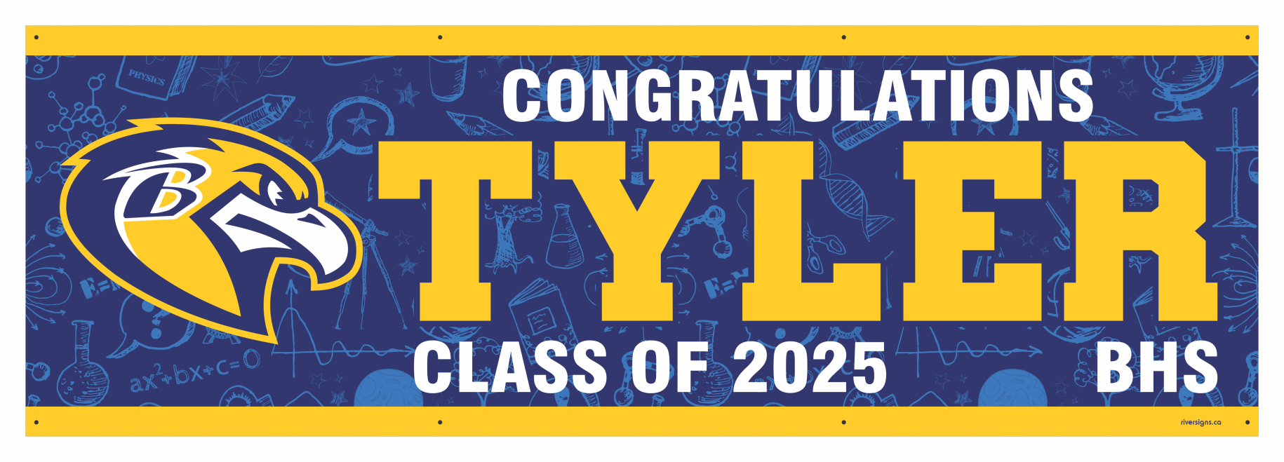 The ’Tyler’ Banner - 2’ x 6’