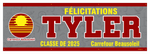 The ’Tyler’ Banner - 2’ x 6’