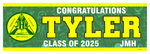 The ’Tyler’ Banner - 2’ x 6’