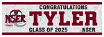 The ’Tyler’ Banner - 2’ x 6’