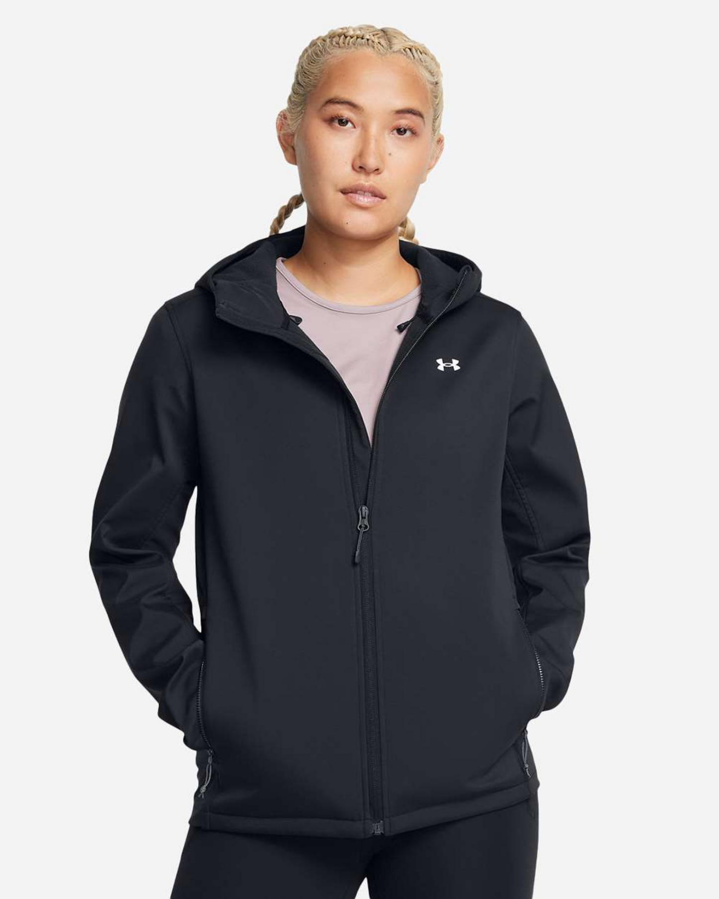 Under Armour Ladies' ColdGear Infared Shield 2.0 Hooded Jacket - 1371595