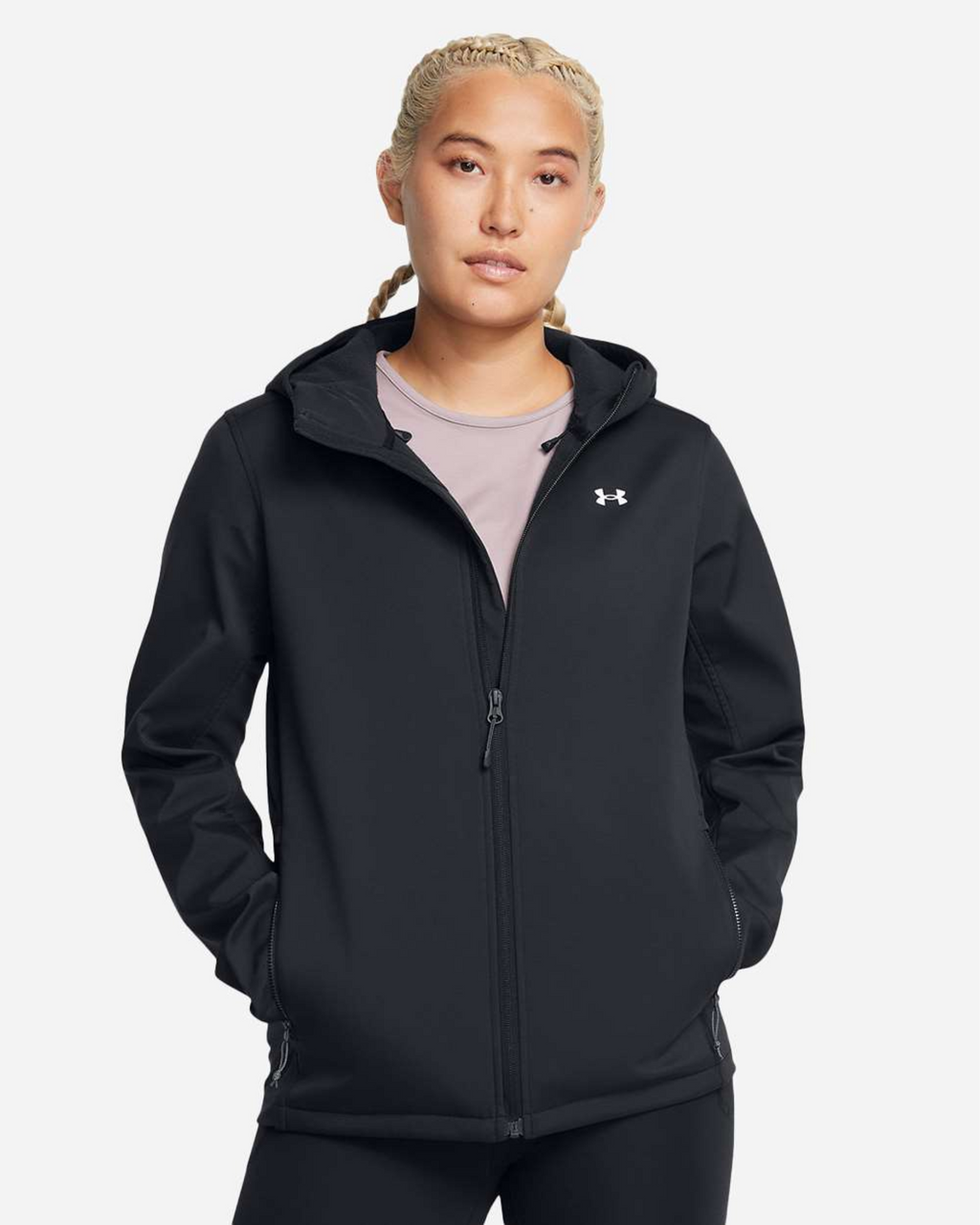 Under Armour Ladies' ColdGear Infared Shield 2.0 Hooded Jacket - 1371595
