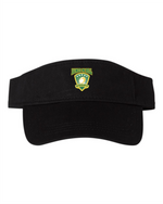 2025 JMH Ladies Rugby - Bio-Washed Printed Visor - Black VC500