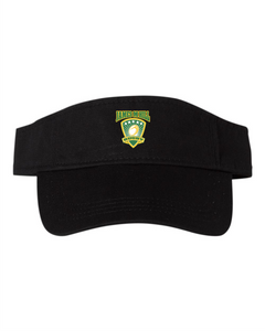 2025 JMH Ladies Rugby - Bio-Washed Printed Visor - Black VC500