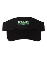 2025 JMH Ladies Rugby - Bio-Washed Printed Visor - Black VC500