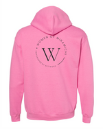 Azalea Colour Adult Hoodie ─Women Of Miramichi─ Gildan 18500