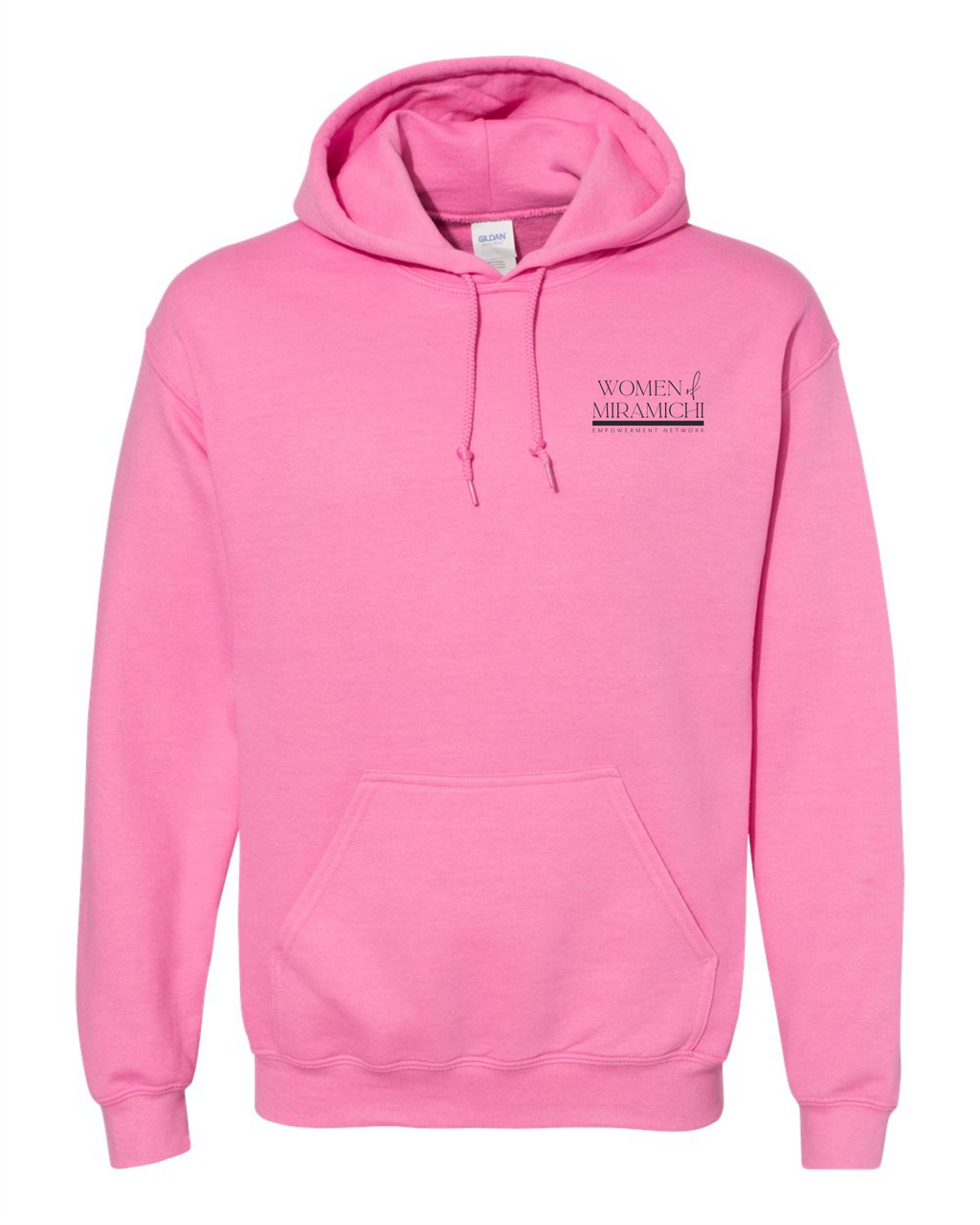 Azalea Colour Adult Hoodie ─Women Of Miramichi─ Gildan 18500