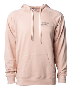 Rose Coloured unisex Hoodie ─Women Of Miramichi─ SS1000