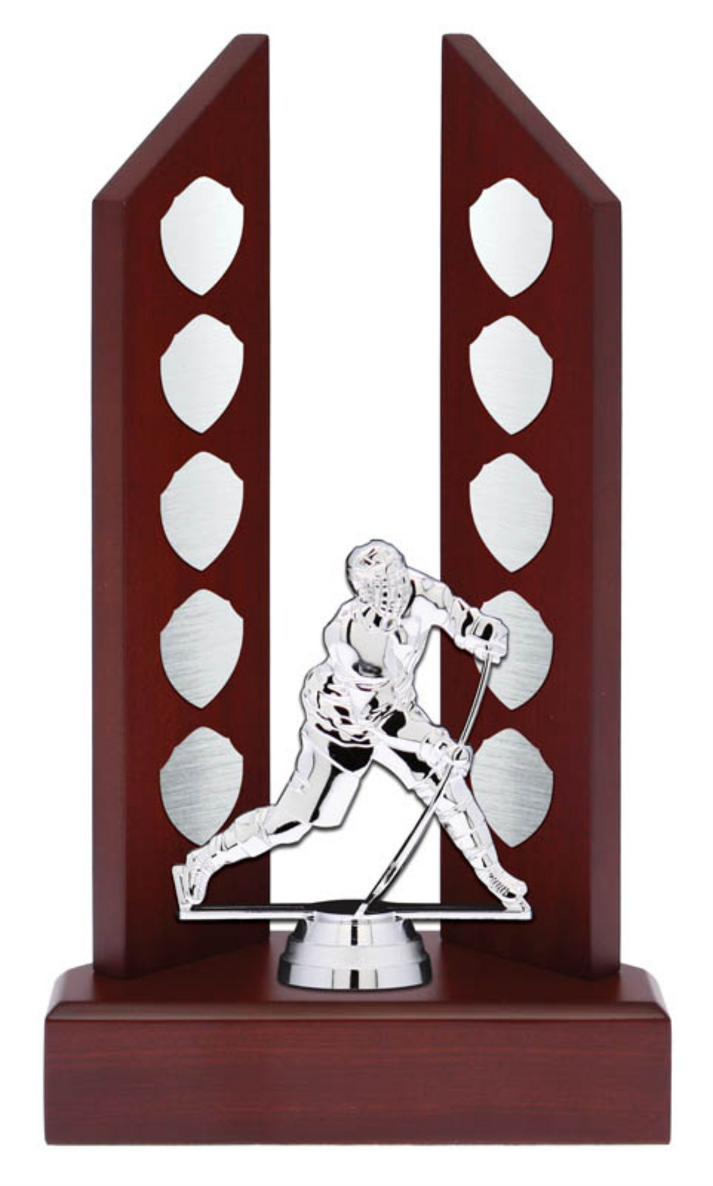 Perpetual Award - Mahogany Finish 14" Annual trophy - WTP2012