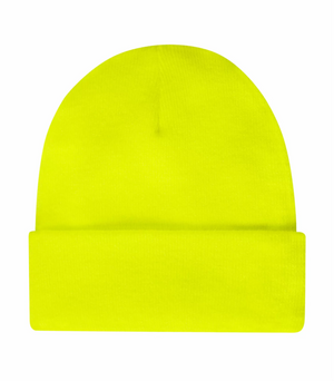 Fleece Lined Knit Cuff Beanie - WeRK1207
