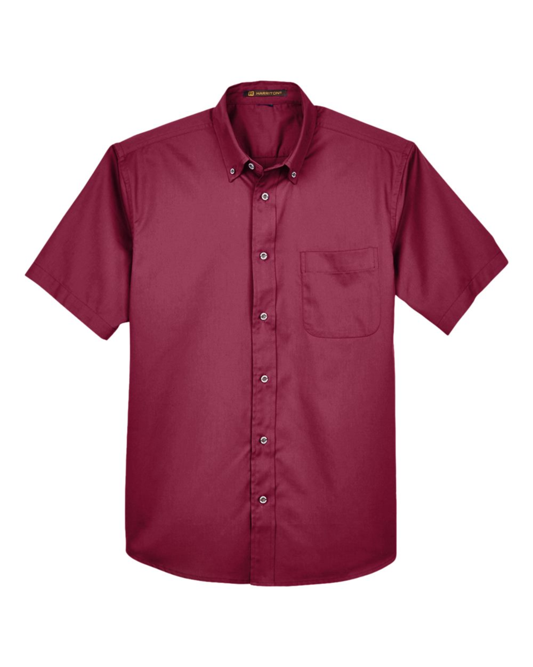 Men's Easy Blend Twill Dress Shirt with Stain-Release -Harriton M500S