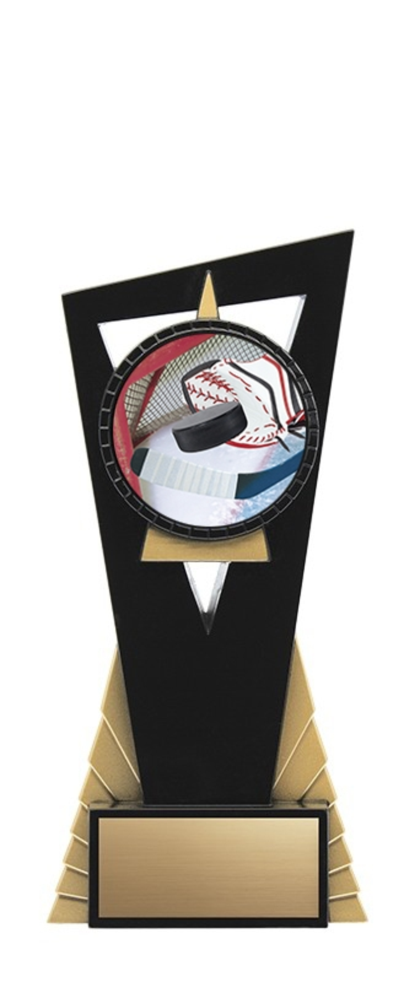 Solar Series Trophy Gold with 3D Insert 7’’ 8’’ & 9’’