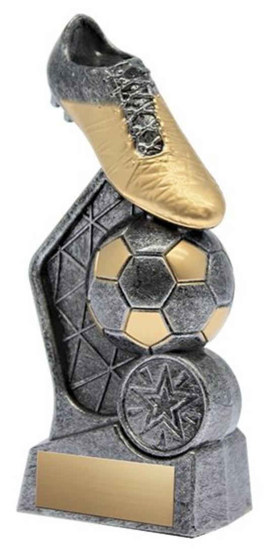 Soccer Resin Trophy 6’’ 7.25’’