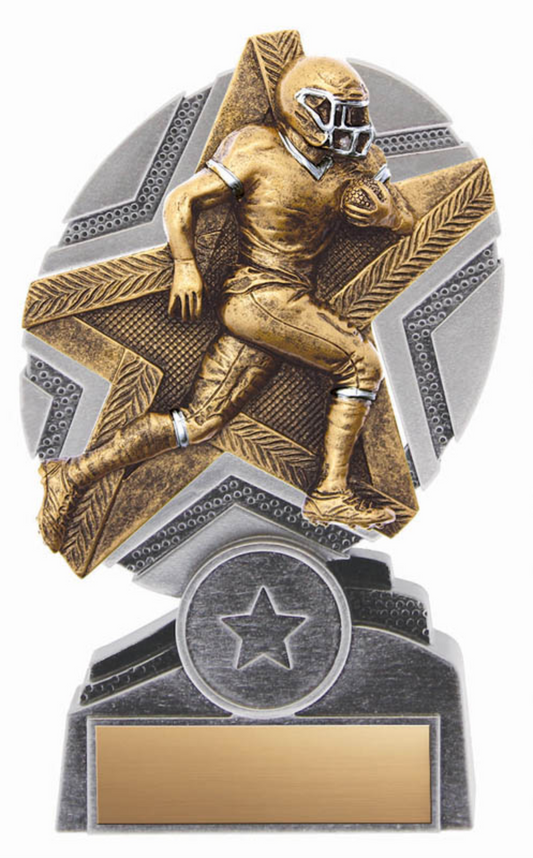 Football trophy - Pro Star series