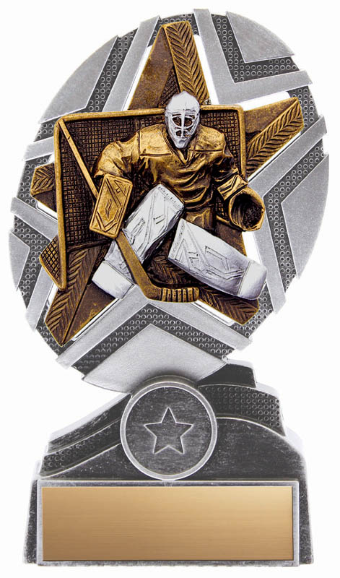 Hockey Goalie trophy - Pro Star series