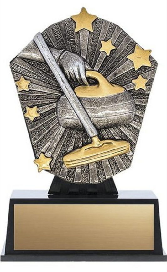 Curling trophy - Cosmos series
