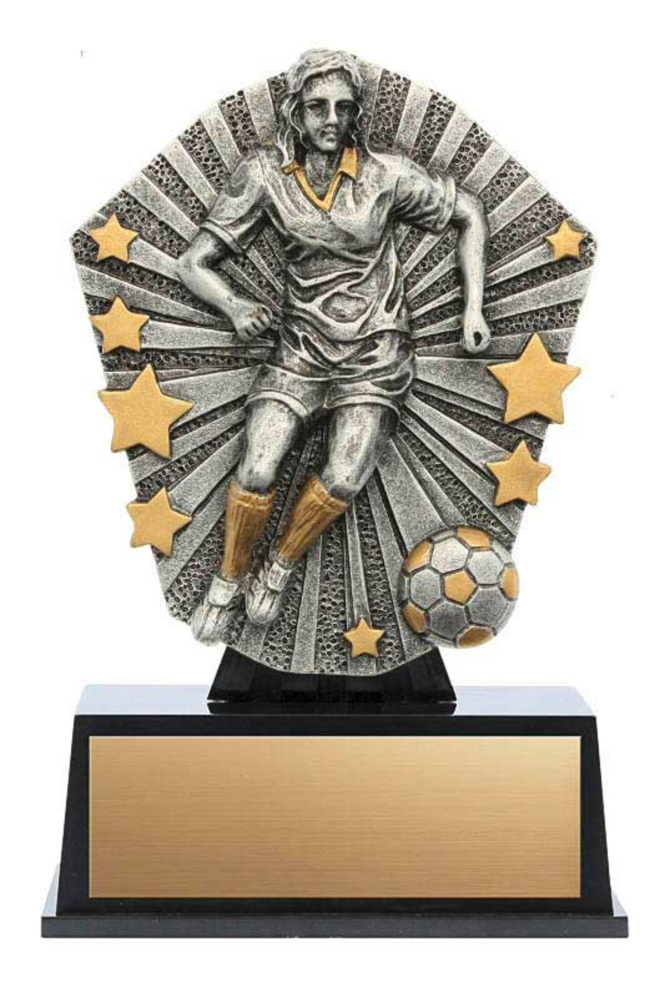 Soccer Female trophy - Cosmos series
