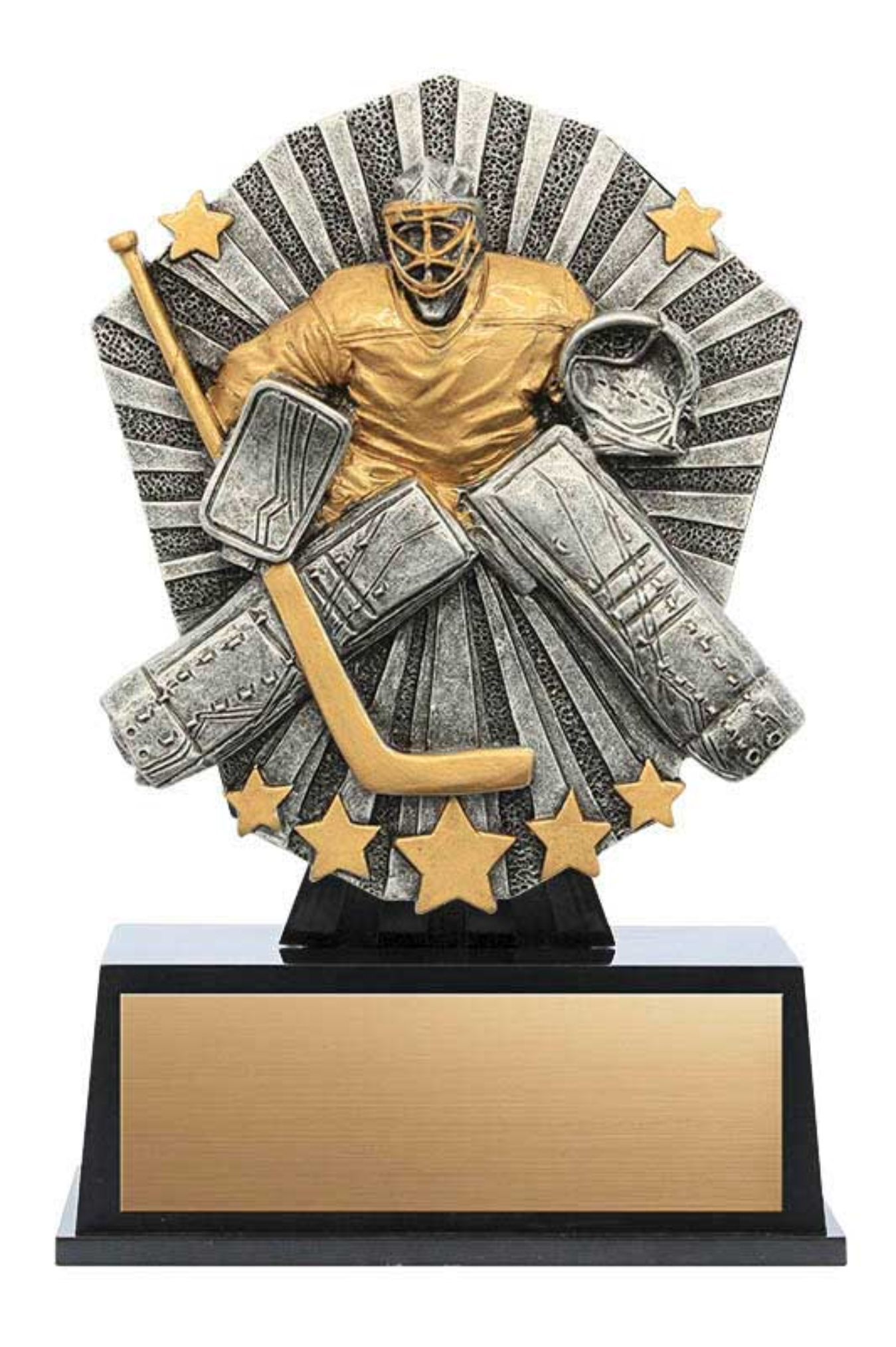 Hockey Goalie trophy - Cosmos series