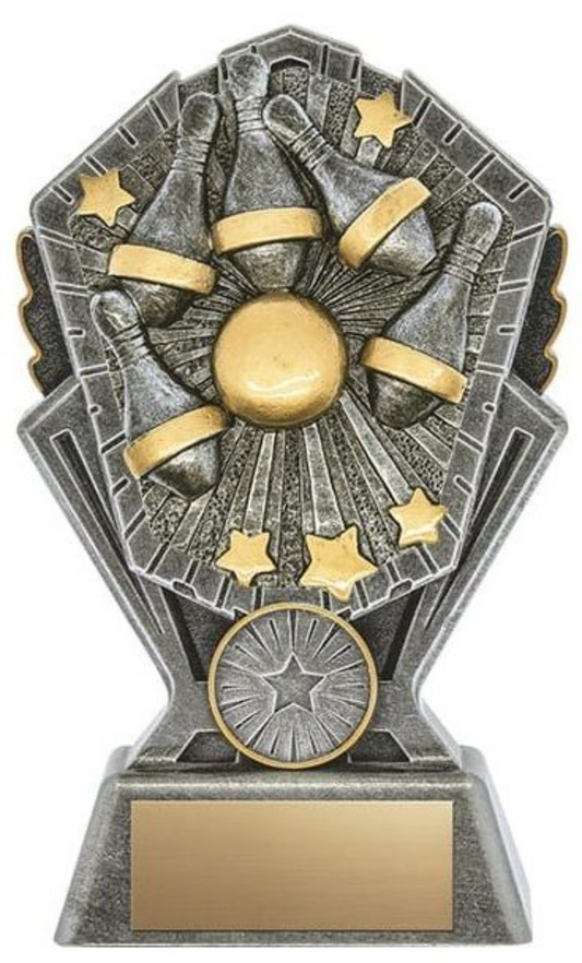 5-Pin Bowling trophy - Cosmos series