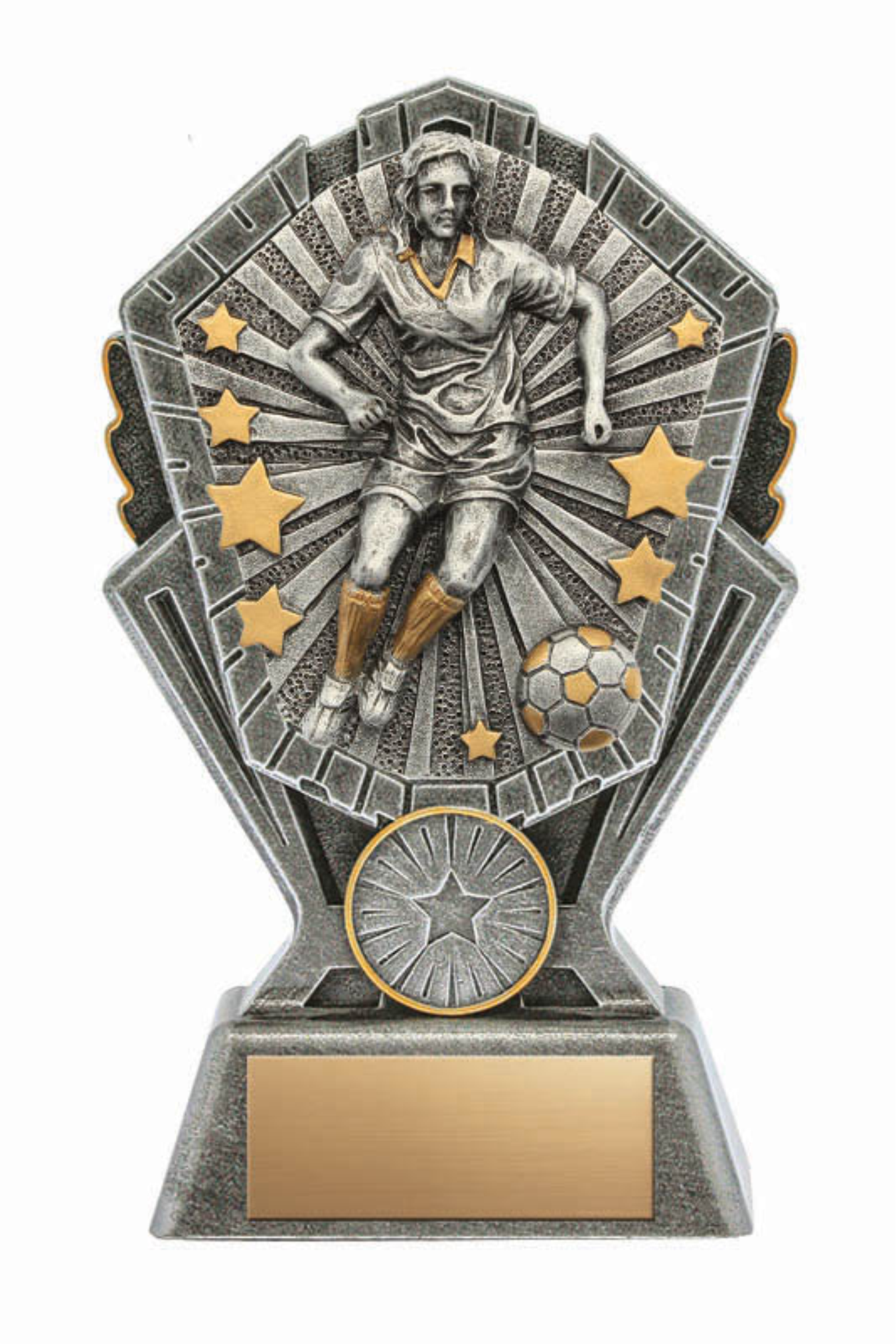 Soccer Female trophy - Cosmos series