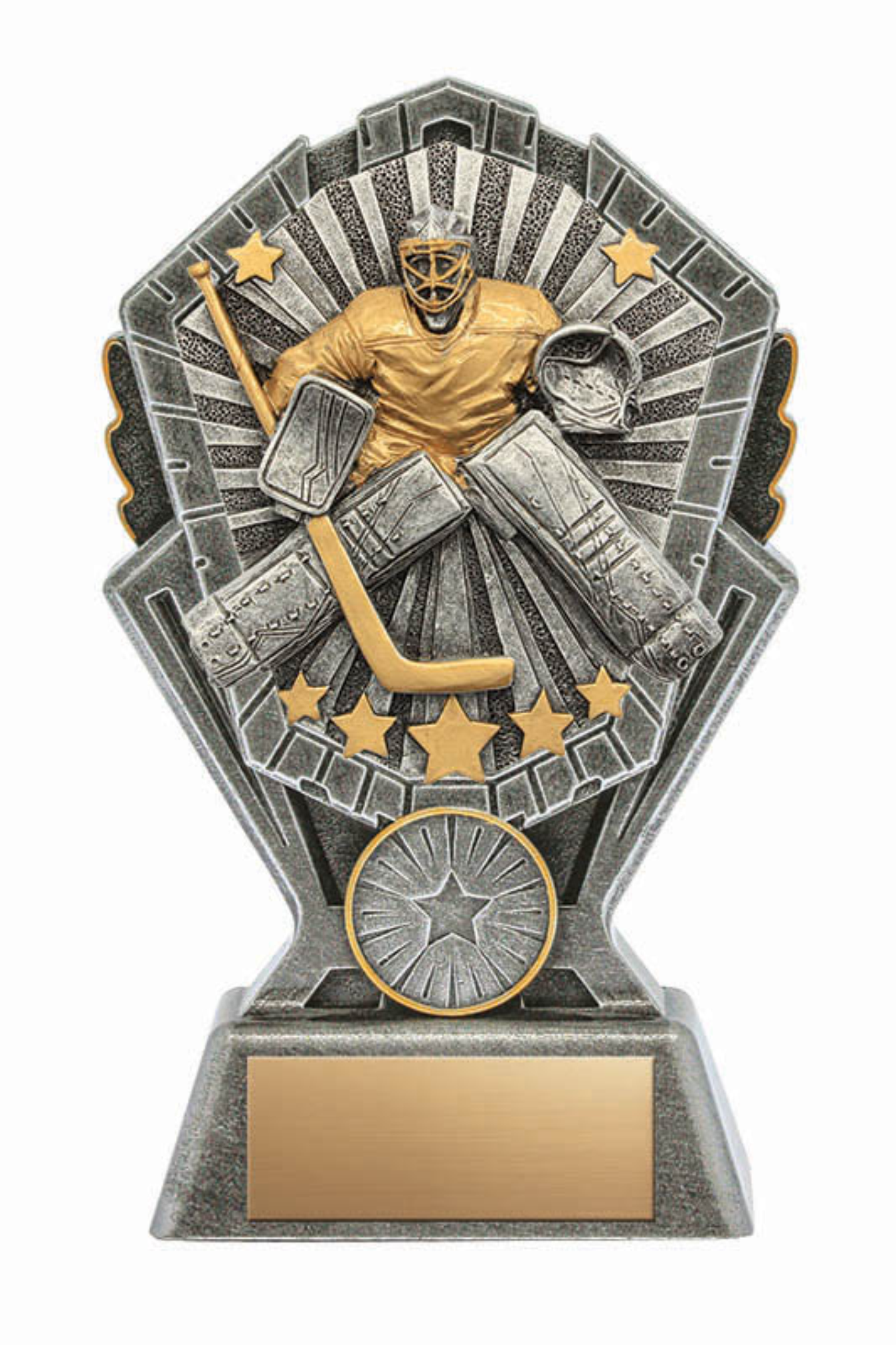 Hockey Goalie trophy - Cosmos series